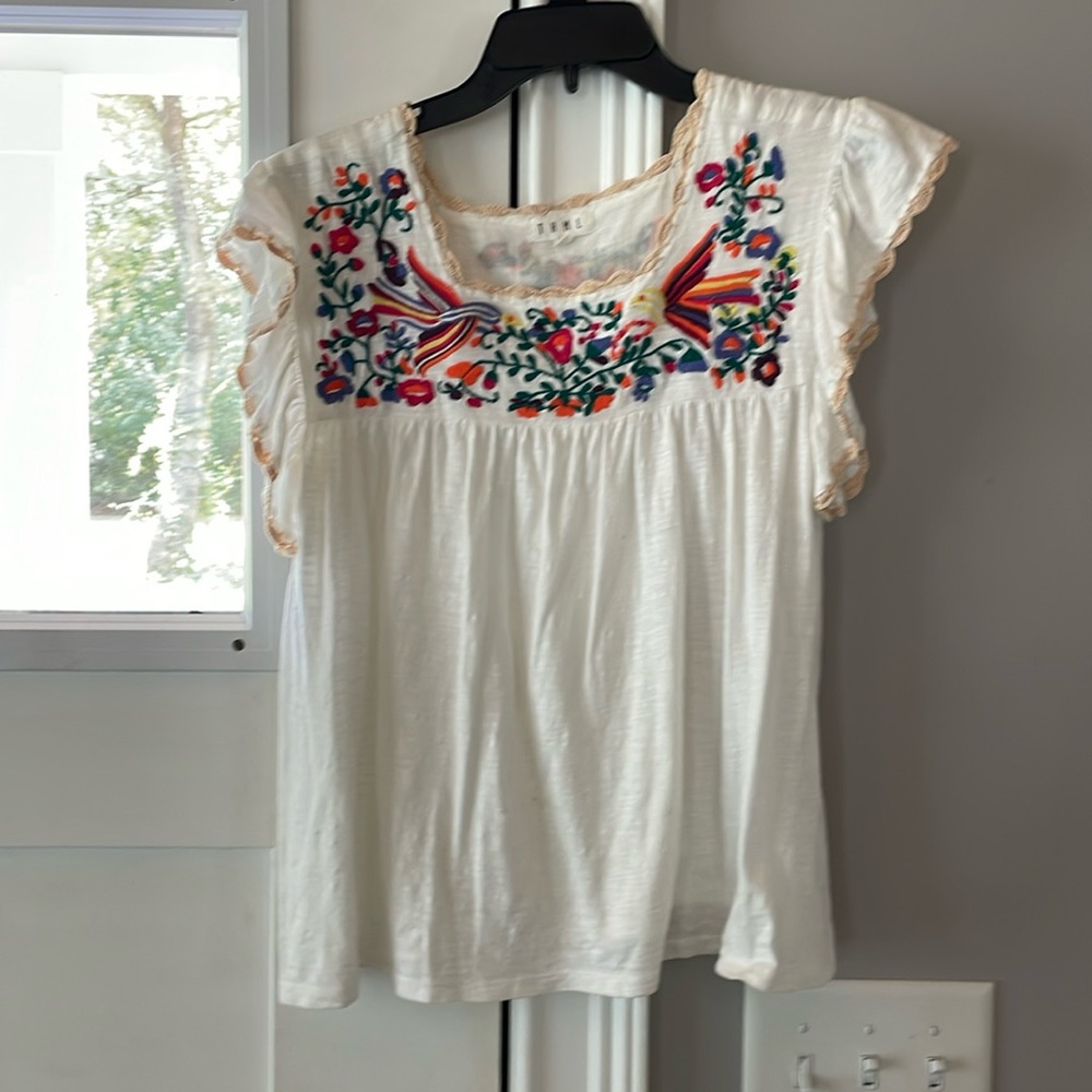 THML cap sleeve shirt
